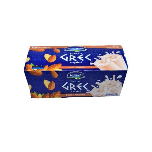 Yaourt  à boire à la Pâte d'amandes Grec 165g - JAOUDA