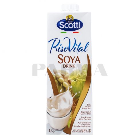 Boisson soja avec du calcium et des vitamines sans gluten Riso Vital 1L - SCOTTI
