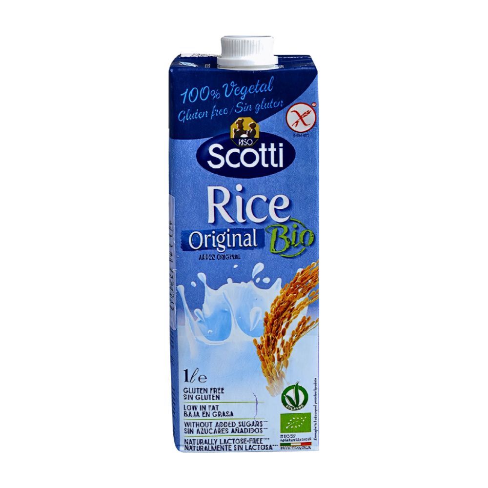 Boisson végétale de riz sans gluten 1L - SCOTTI