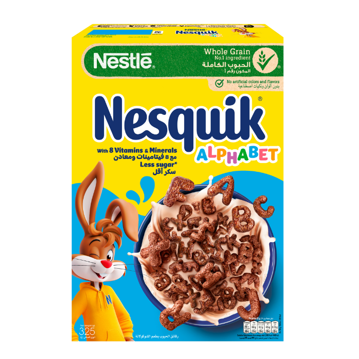 Céréales au chocolat Alphabet 335g - NESQUIK