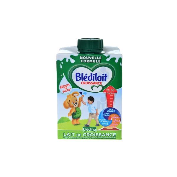Lait de coissance UHT 12 à 36 mois 500ml - BLEDILAIT