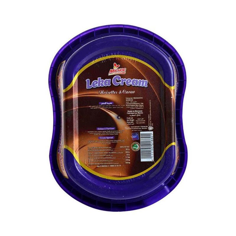 Crème à tartinernoisette et cacao 275g - LEKA CREAM