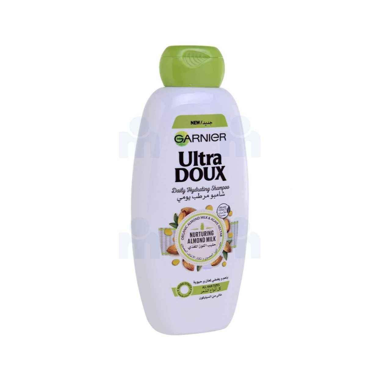 Shampoing au lait amande 600ml - ULTRA DOUX