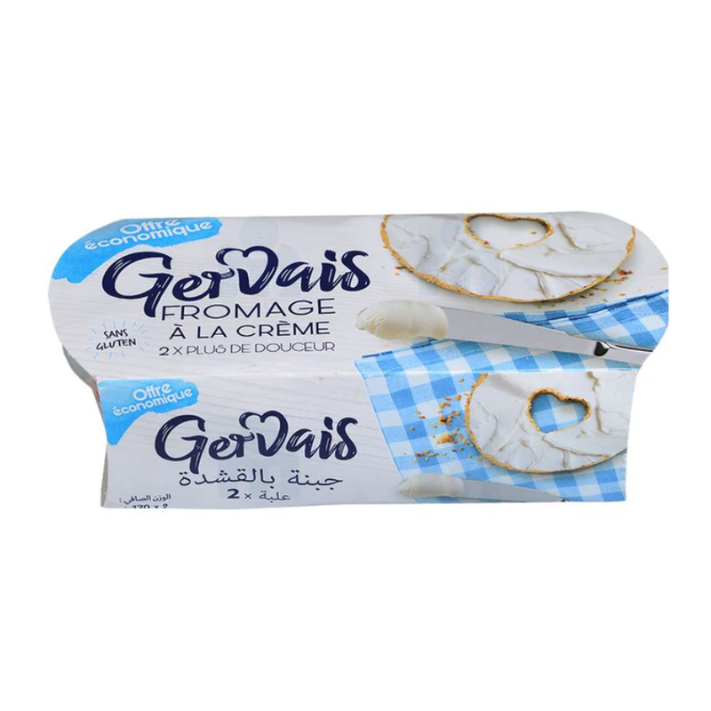 Fromage à la crème sans gluten 2x170g - GERVAIS