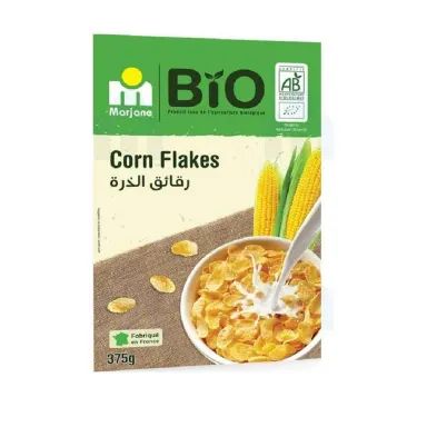 Corn flakes bio 375g - MARJANE