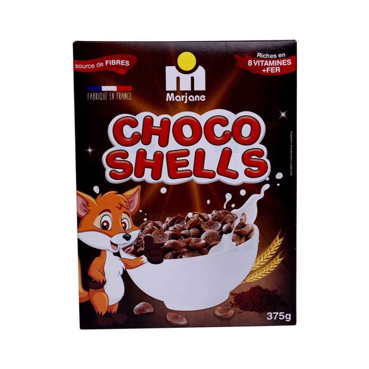 Pétales Choco Shells 375g - MARJANE