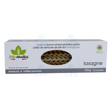 Lasagne de semoule de blé dur bio 375g - BIOITALIA