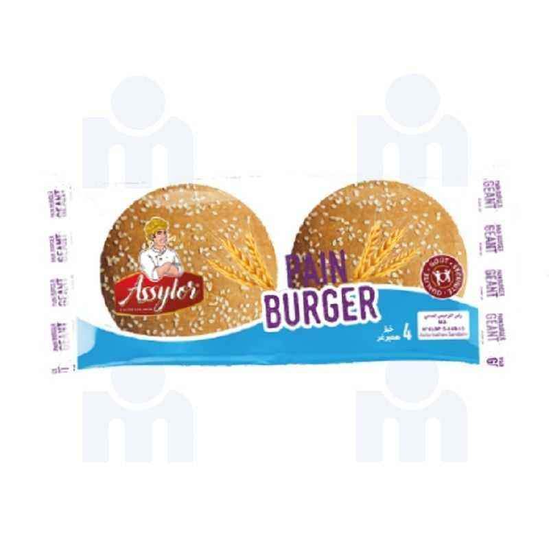 Pain hamburger x4pcs 240g - ASSYLOR