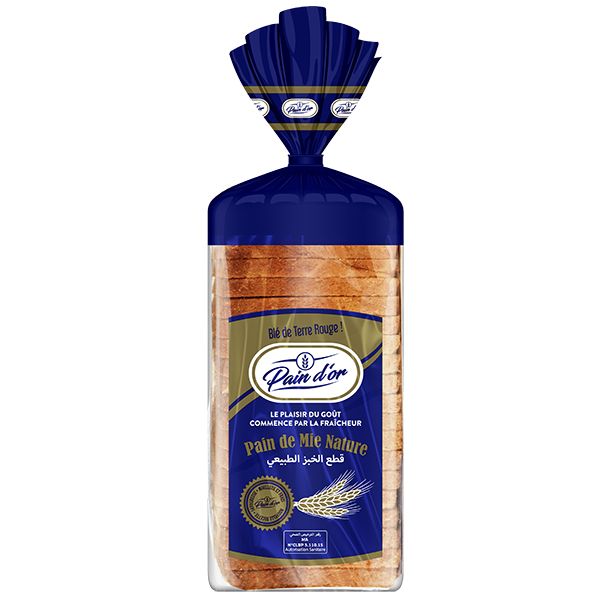 Pain de mie nature 470g - PAIN D'OR