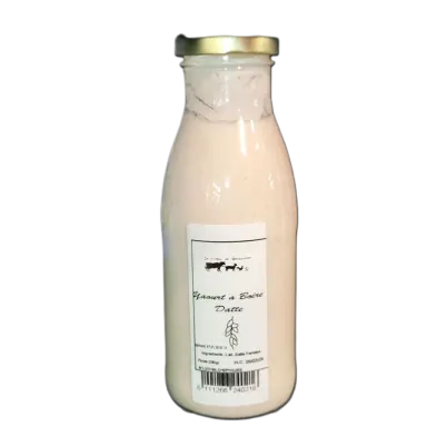 Yaourt à boire datte 250g - LA FERME DE BOUSKOURA