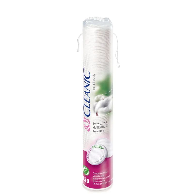 Disques coton à démaquiller pure effect x120 unités - CLEANIC