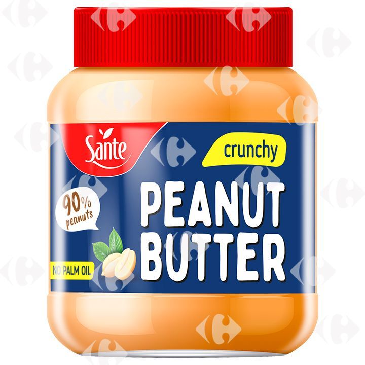 Peanut butter Crunchy 350g - SANTÉ