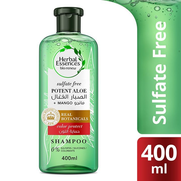 Shampoing sans sulfate Aloe Vera & Mango 400 ml - HERBAL ESSENCES