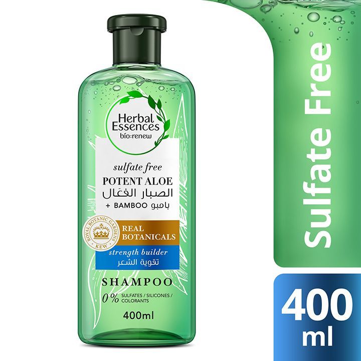 Shampoing sans sulfate fortifiant Aloe Vera & Bambou 400 ml - HERBAL ESSENCES