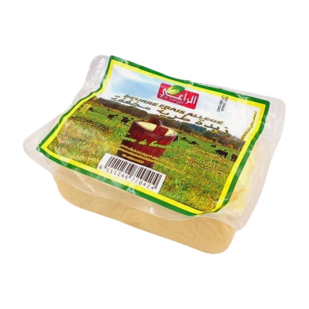 Beurre allégé 60% doux frais fermier 1Kg - LE BERGER