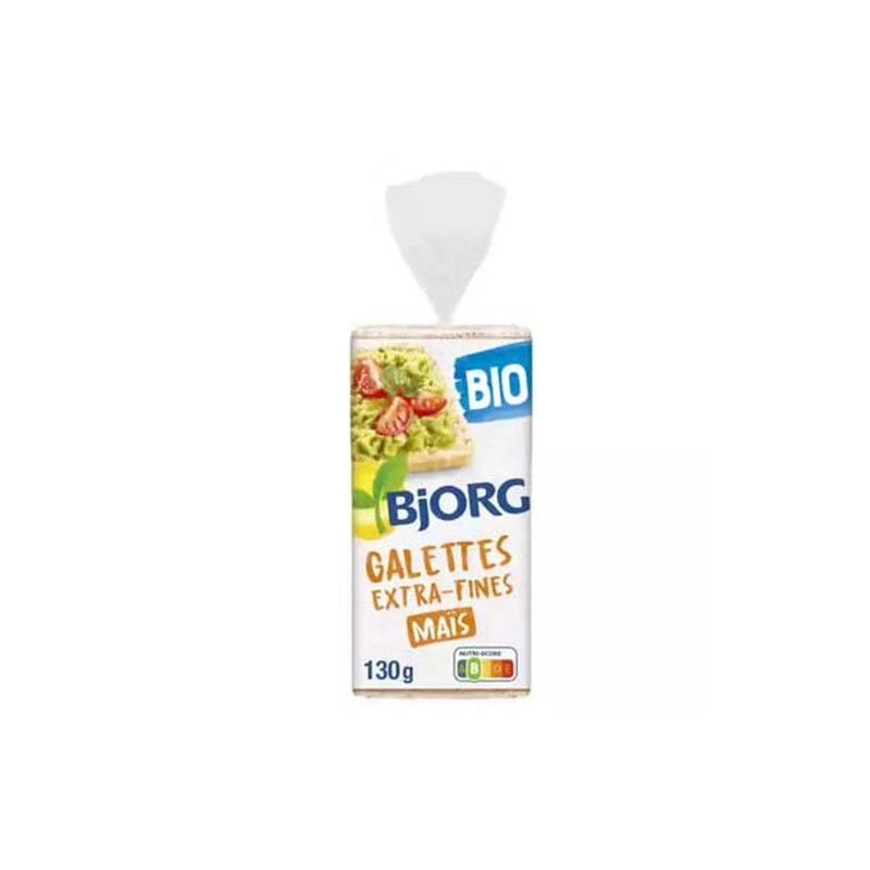 Galettes bio maïs extra-fines 130g - BJORG
