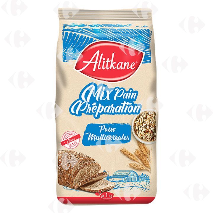 Mix pain multicereales 1Kg - ALITKANE