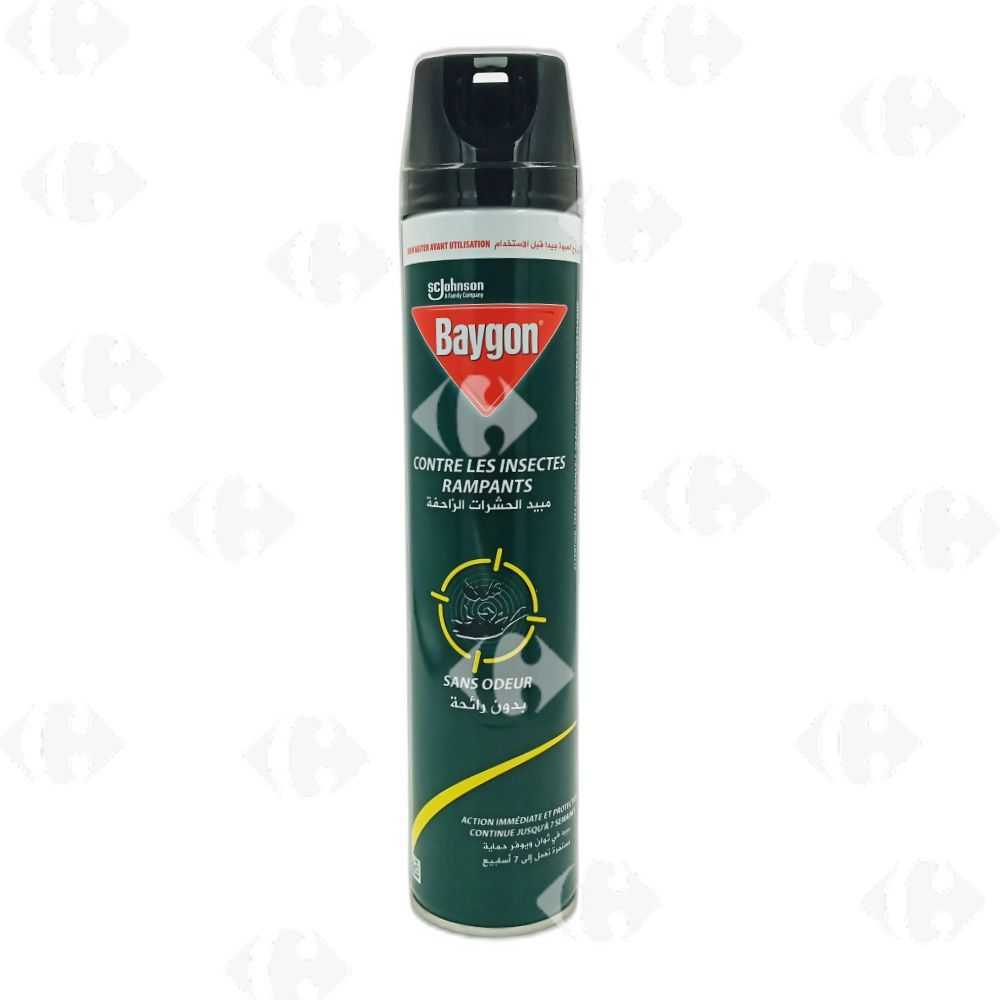 Aérosol contre les insectes rampants 450ml - BAYGON