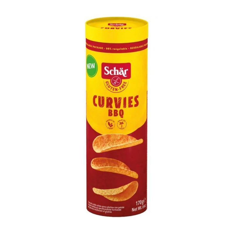Chips tuiles saveur barbecue sans huile de palme sans gluten Curvies 170g -SCHÄR