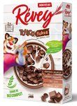 Céréales TCHICO flakes au blé complet et maïs avec goût chocolat 400g - REVEY