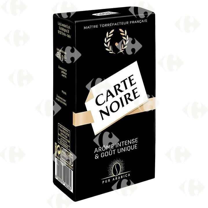 Café moulu Intense rouge 200g - CARTE NOIRE