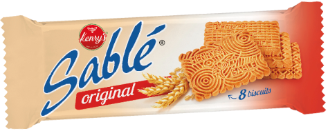 Biscuits sablé original x8 pièces 42g - HENRY'S