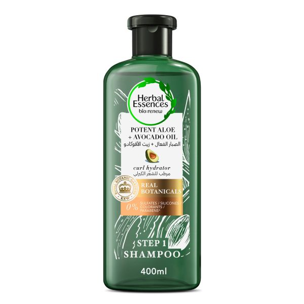 Shampoing sans sulfate à l'aloe vera et l'huile d'avocat 400ml - HERBAL ESSENCES