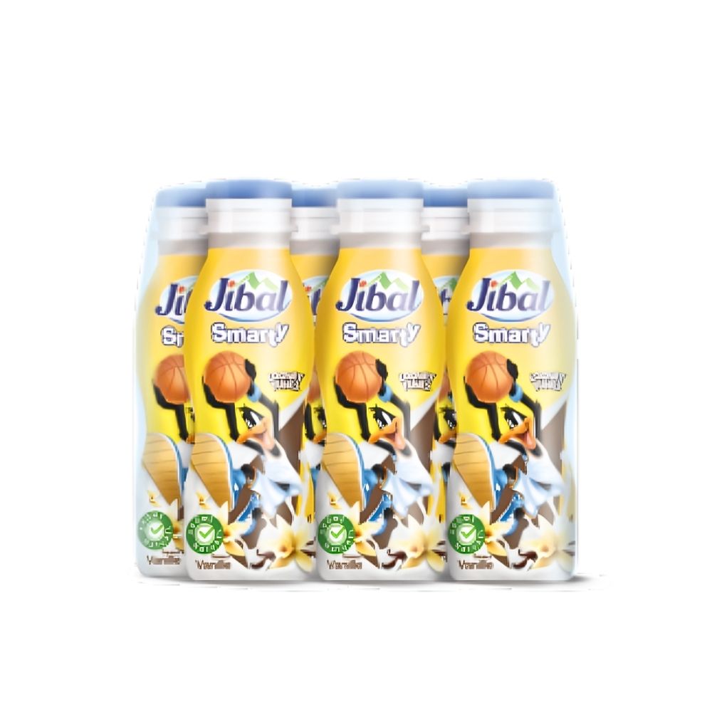 Yaourt à boire Smarty vanille Pack 6x165g - JIBAL