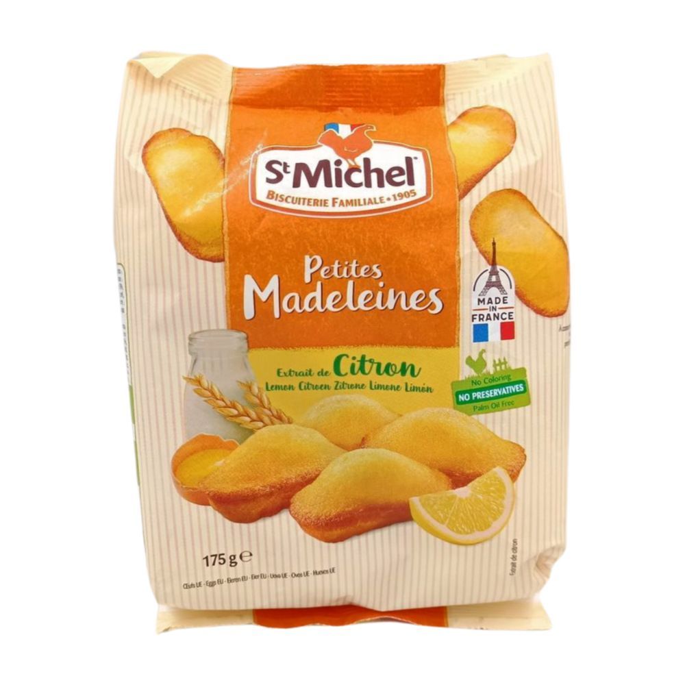 Minis madeleines saveur citron 175g - SAINT MICHEL