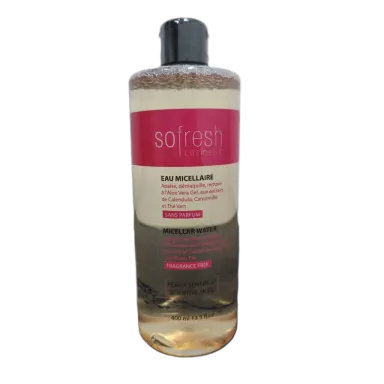 Eau micellaire 400ml - SOFRESH