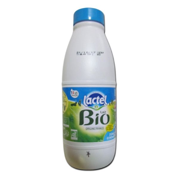 Lait UHT demi-écrémé bio 1L - LACTEL
