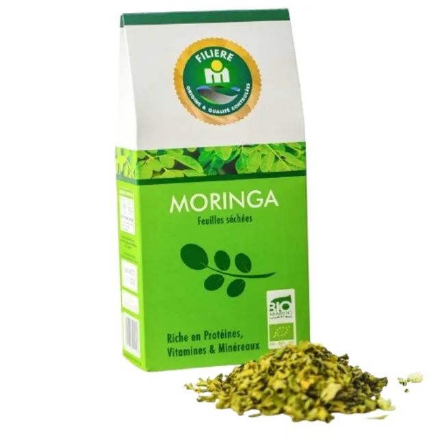 Moringa bio séchée 50g - FILIERE M