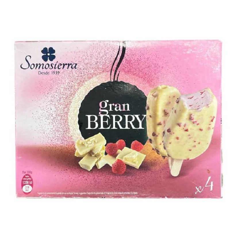 Bâtonnets de glace Somosierra berry 4x110ml