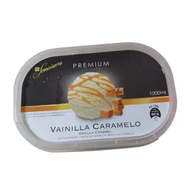 Somosiera crème glacée vanille caramel 470g