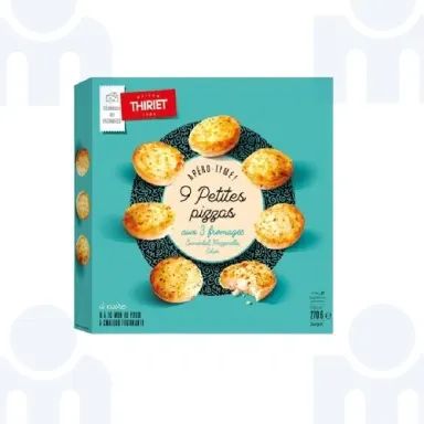 Petites pizza 3 fromage x9 270g - THIRIET