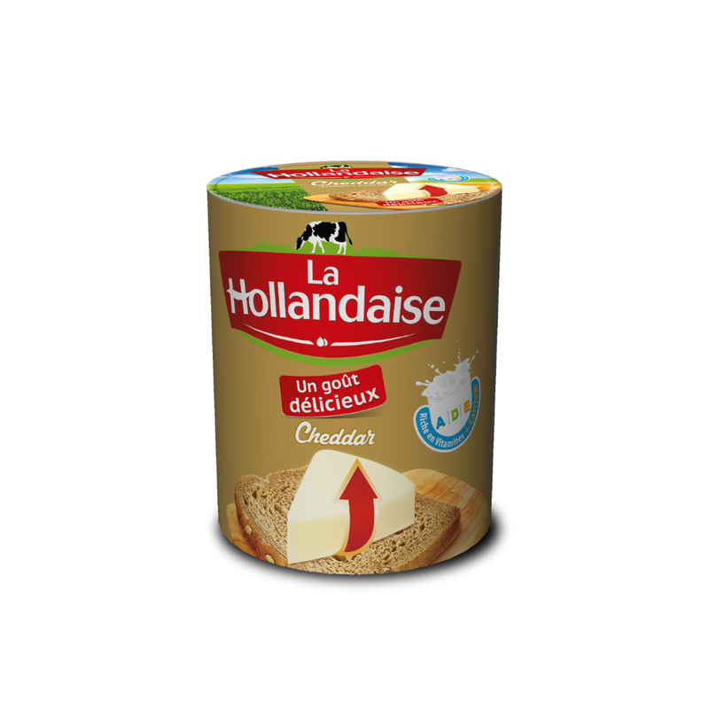 Fromage fondu cheddar x64 portions - LA HOLLANDAISE