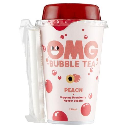 Ice tea "OMG Bubble" 270ml Peach