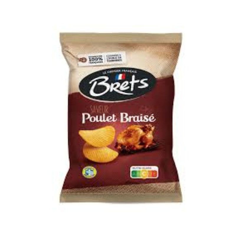 Chips Saveur Poulet Braise Brets 125g