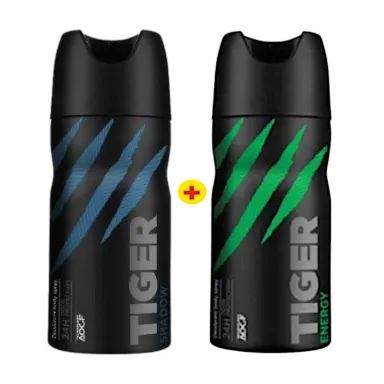 Déodorants Shadow + Energy Lot Duo 2x150ml - TIGGER