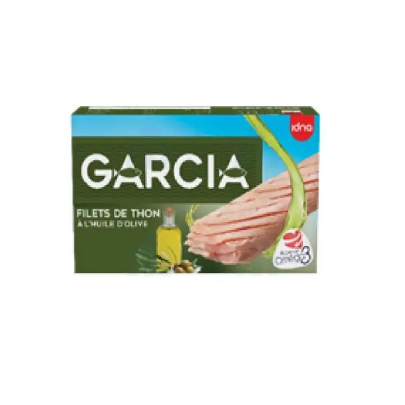 Filets de thon à l'huile d'olive 125g - GARCIA
