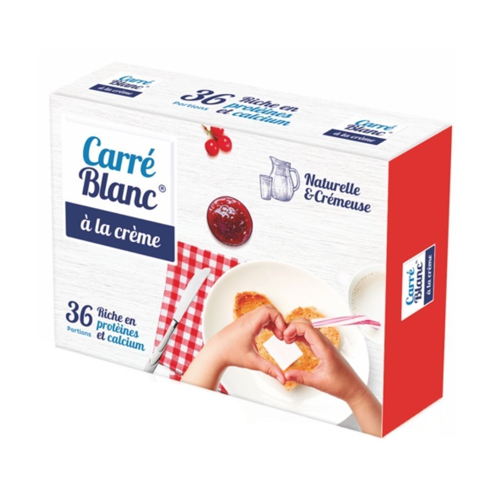 Fromage carré blanc x36 portions - OR BLANC