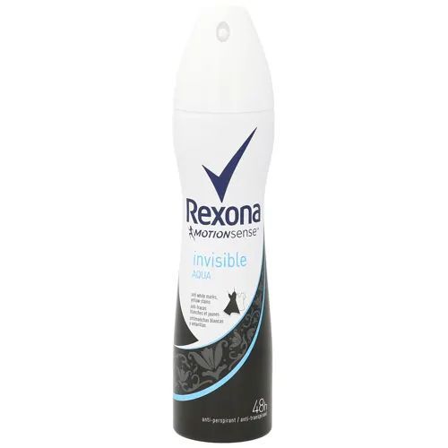 Déodorant femme invisible Aqua 72h 200ml - REXONA