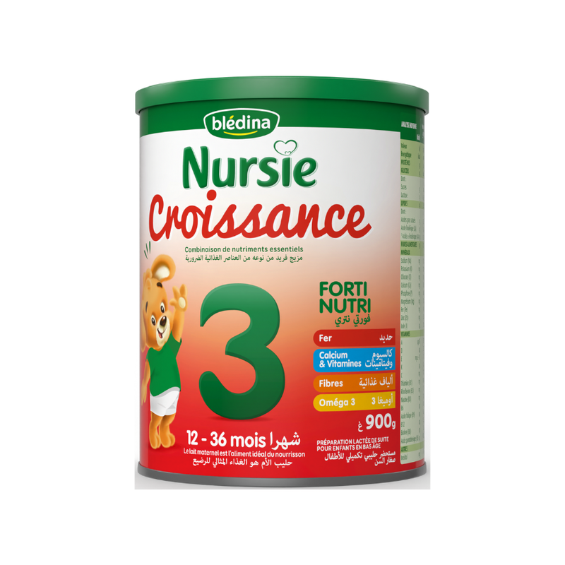 Nursie 3 Lait En Poudre 900G