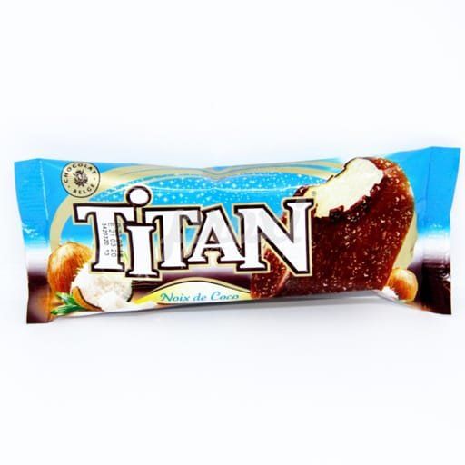 Bâtonnet de glace Titan coco amande 110ml