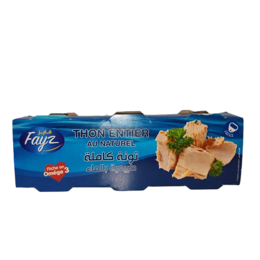 Thon nature 3x80g -FAYZ
