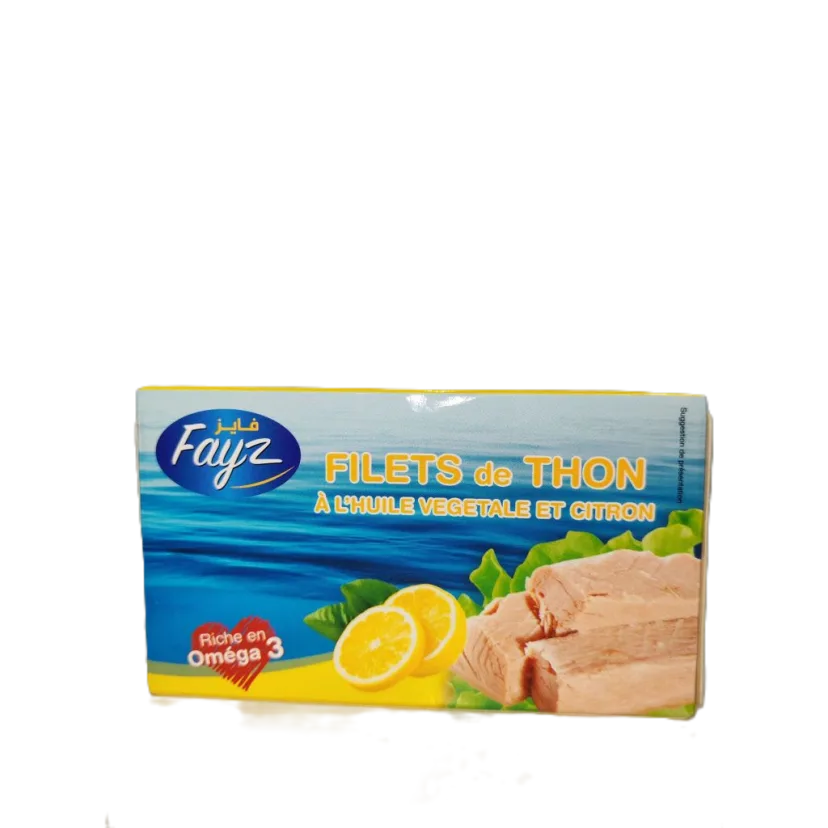 Thon filet citron 125g - FAYZ