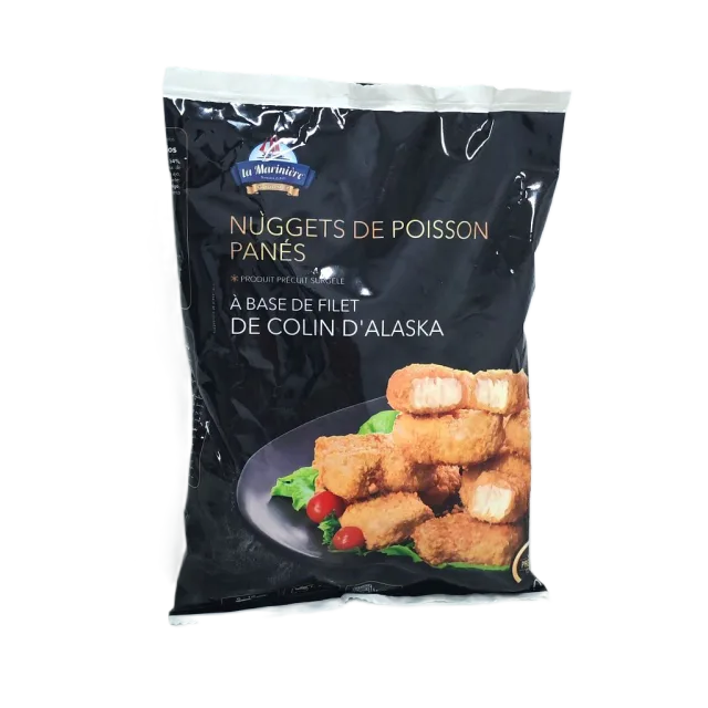 Nuggets de poisson panés Colin d'Alaska 300g - LA MARINIÈRE