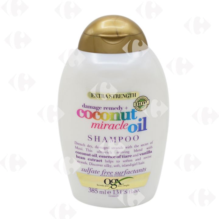 Ogx Coconut Miracle Oil Shampooing 385ml