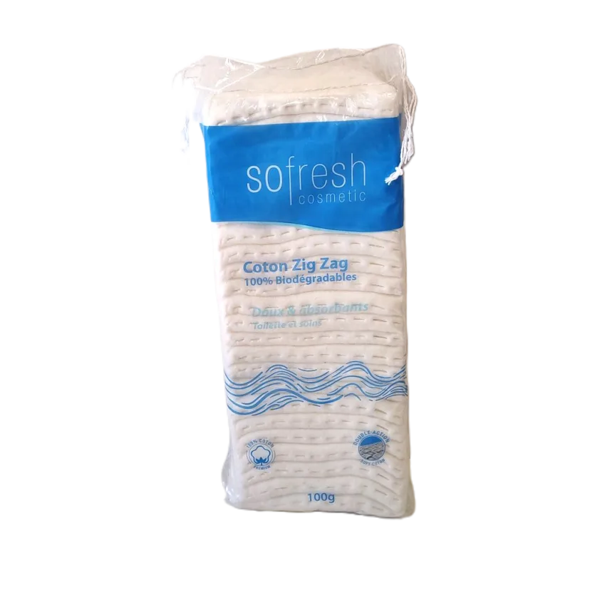 Coton accordéon prédécoupé 100g - SOFRESH