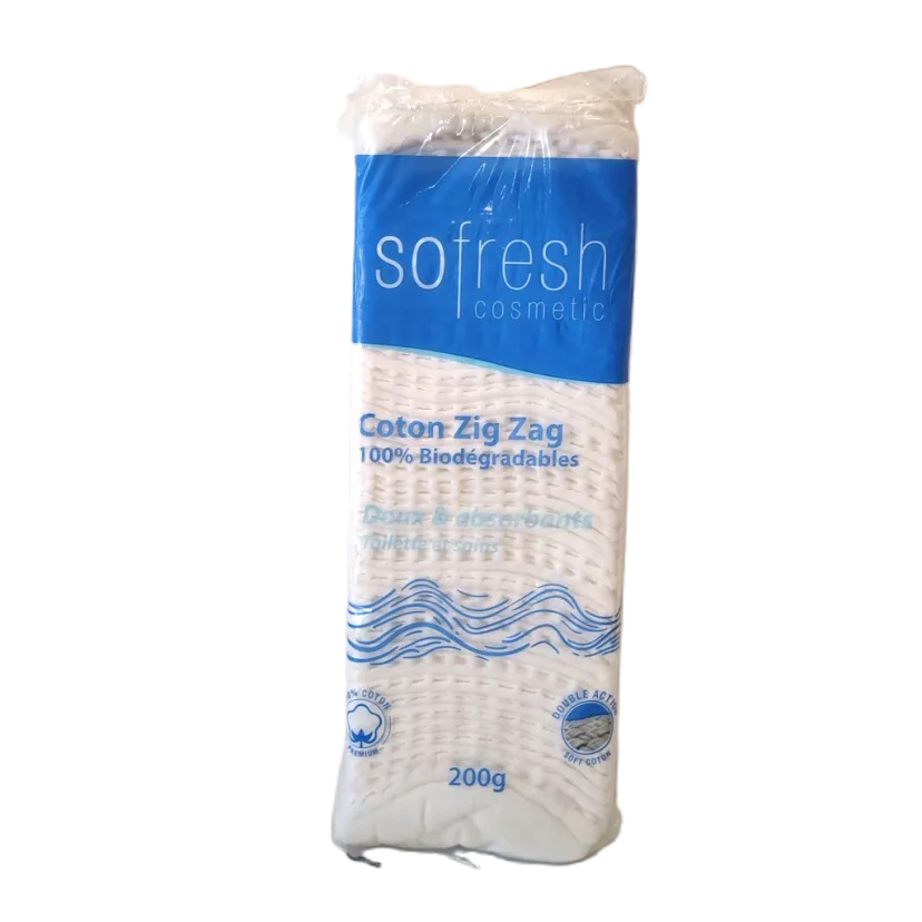 Coton accordéon prédécoupé 200g - SOFRESH
